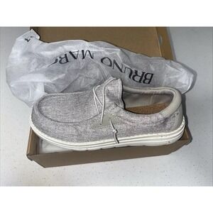 Bruno Marc Casual Slip-On Lightweight Loafer Beige Men's Size 7 • New in Box